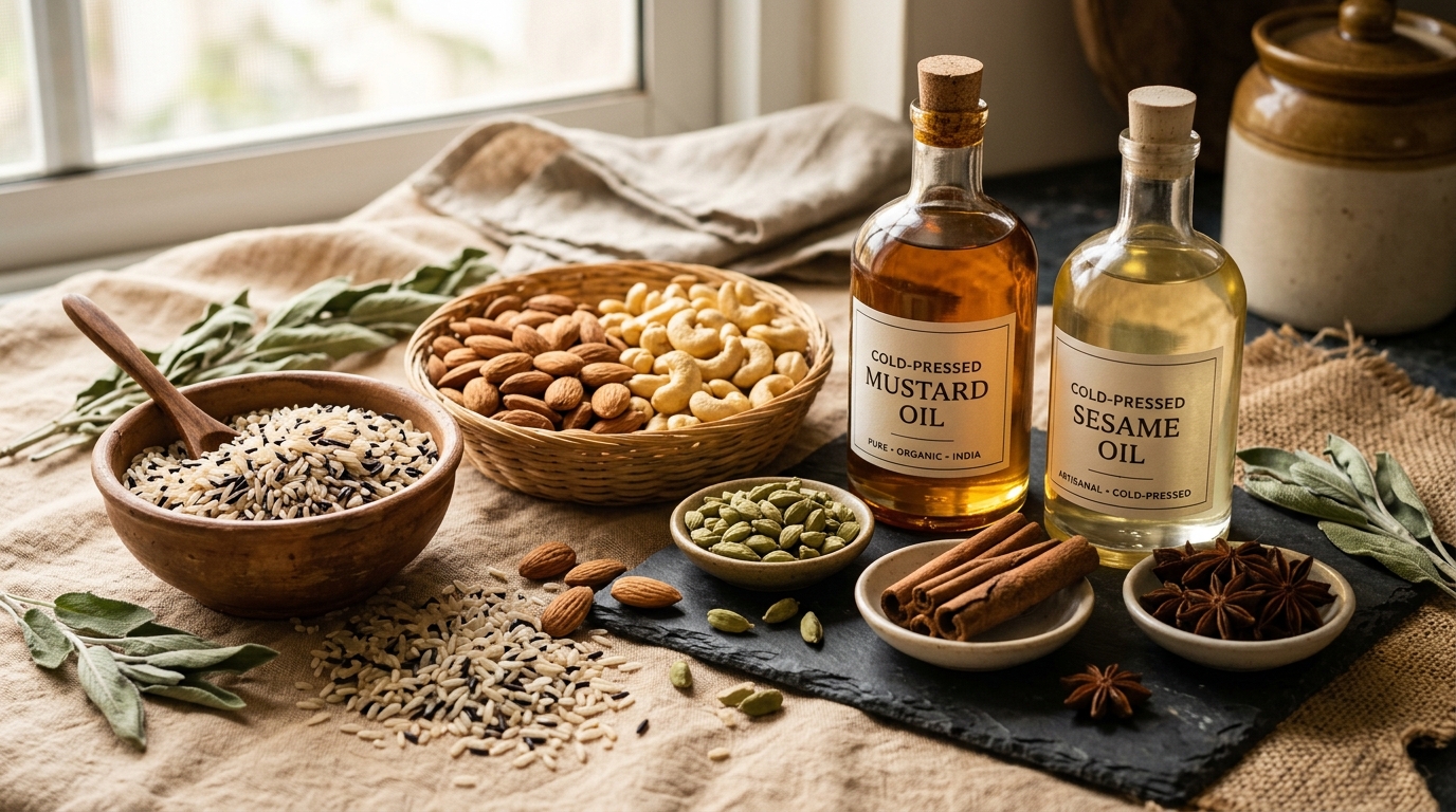 Valluvam Traditional Cold Pressed Natural Foods